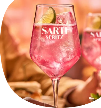 Sarti spritz pompelmo rosa